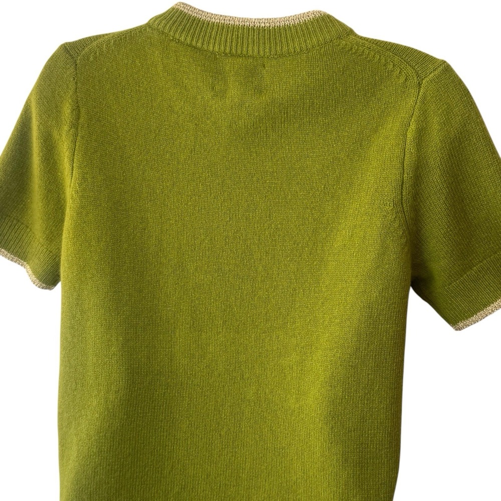 NEW Tuckernuck Robbie Sweater Olive Green Wool Blend Knit Old Money Luxury S - Picture 6 of 11